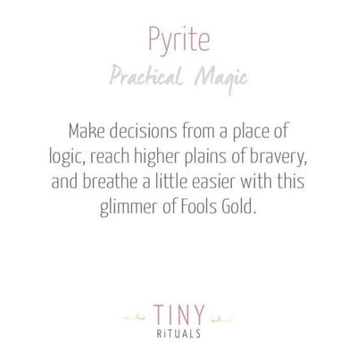 Pyrite Energy Bracelet by Tiny Rituals