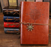 Retro Notebook Diary Notepad Literature PU Leather Note Book