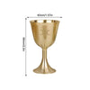 Ritual Cup Tarot Goblet Gold plate Brass Ceremony Moon Divination Astrological Tool Altar