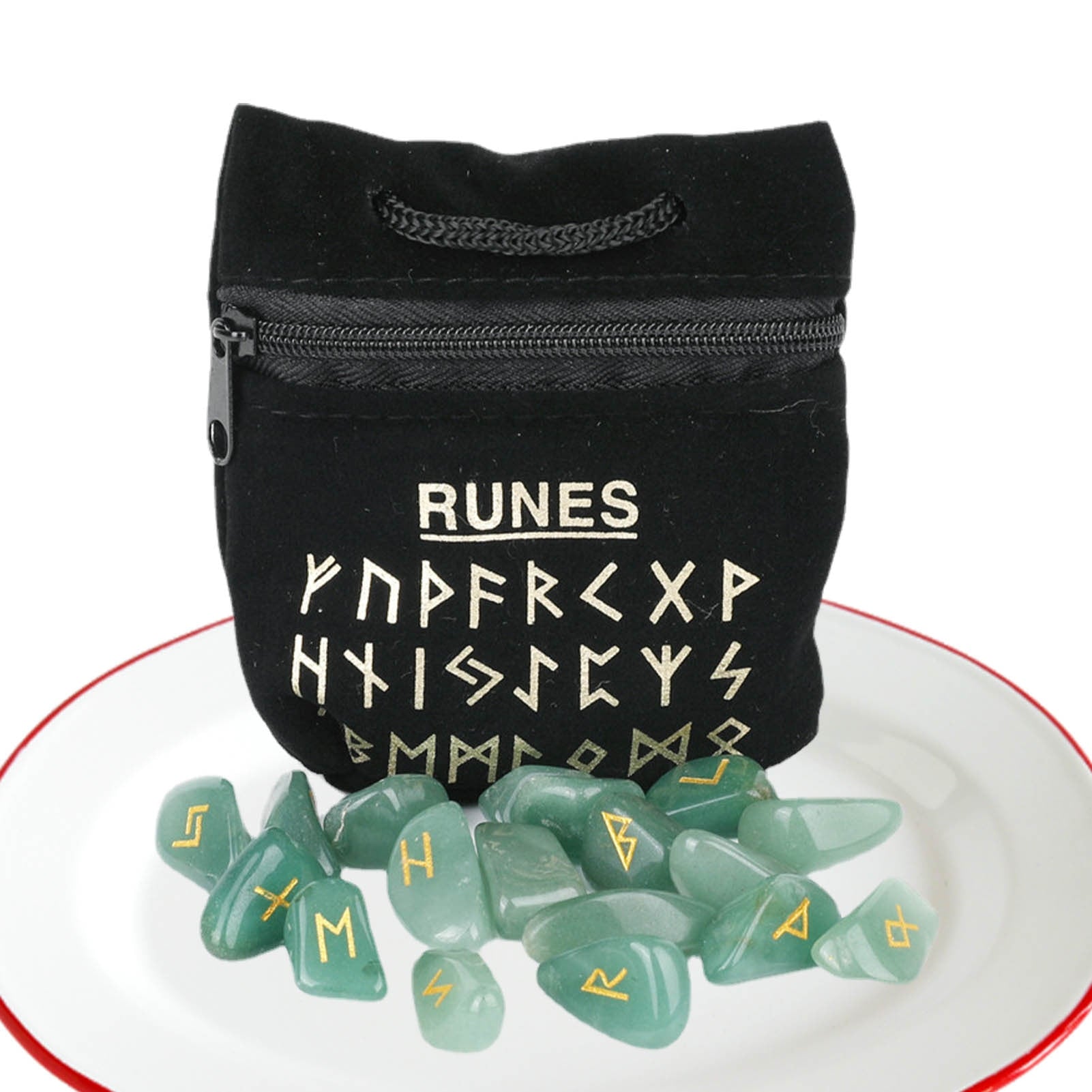 Natural Stone Runes Stone Set