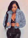 Faux Fur Winter Cropped Jacket |11 Colors