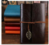 Retro Notebook Diary Notepad Literature PU Leather Note Book