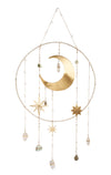 Moon and Stars - Healing Crystal- dreamcatcher by Ariana Ost
