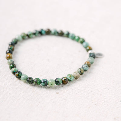 African Turquoise Jasper Energy Bracelet by Tiny Rituals