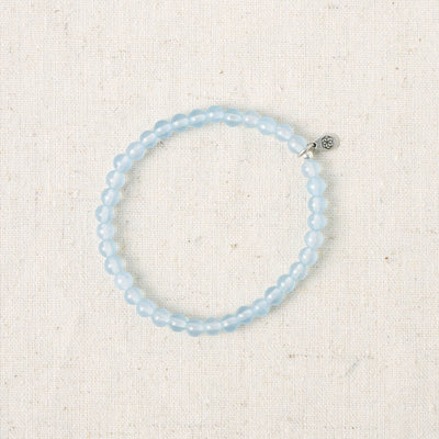 Light Blue Jade Energy Bracelet by Tiny Rituals