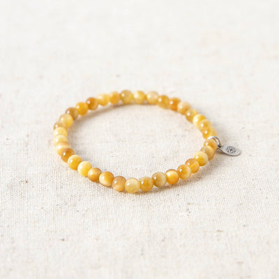 Golden Tiger Eye Energy Bracelet by Tiny Rituals