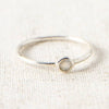 Labradorite Silver Ring by Tiny Rituals