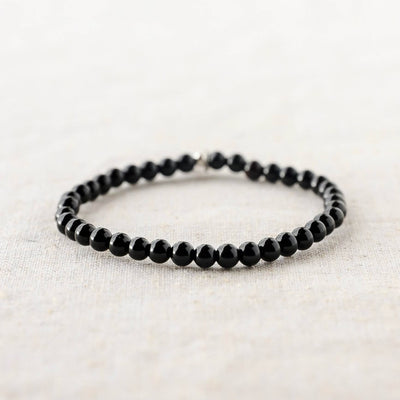 Black Agate Energy Bracelet by Tiny Rituals