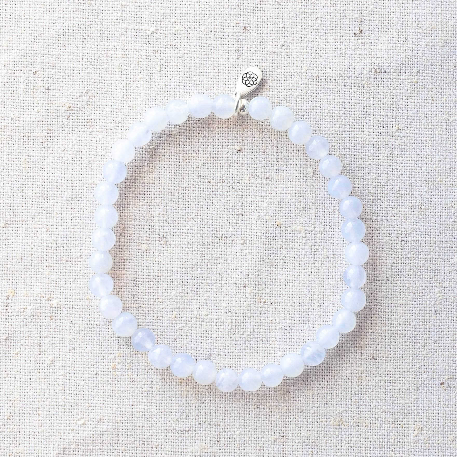 Blue Chalcedony Energy Bracelet by Tiny Rituals