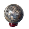 Natural Gray Moonstone Crystal Sphere Room Decor Stone Ball