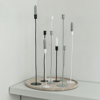 CANDLESTICK - ROUND - 3 sizes by Uniek Living