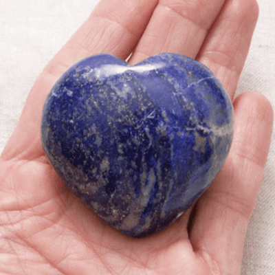 Lapis Lazuli Heart by Tiny Rituals