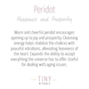 Peridot Silver Stud Earrings by Tiny Rituals