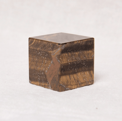 Tiger Eye Cube by Tiny Rituals