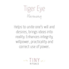 Tiger Eye Silver Stud Earrings by Tiny Rituals