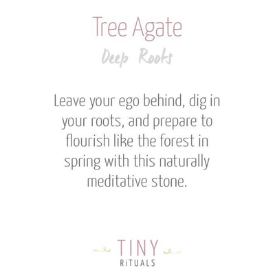 Tree Agate Tower by Tiny Rituals