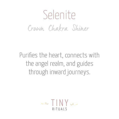 Selenite Cube by Tiny Rituals