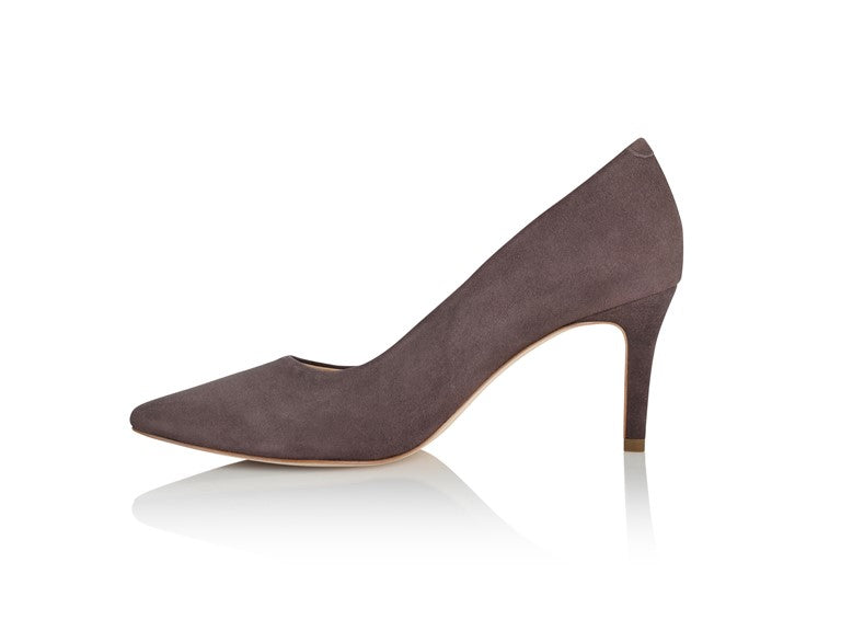 Deborah Sparrow Kid Suede by Joan Oloff Shoes