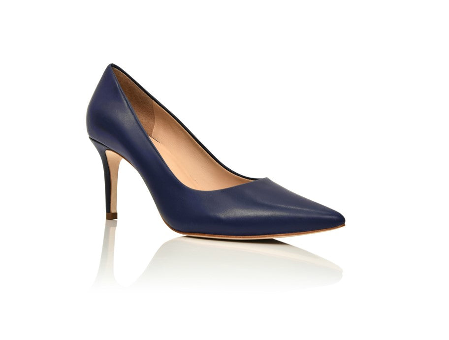 Deborah Navy Lux Nappa by Joan Oloff Shoes