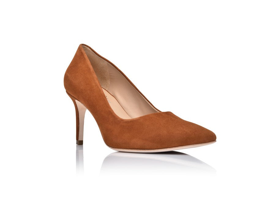 Deborah Autumn Kid Suede by Joan Oloff Shoes