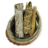 Smudging Kit: Palo Santo-Sage-Yerba Santa-Abalone shell by OMSutra