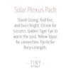 Solar Plexus Chakra Pack by Tiny Rituals