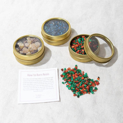 Spirituality, & Purification Resin Incense Pack by Tiny Rituals