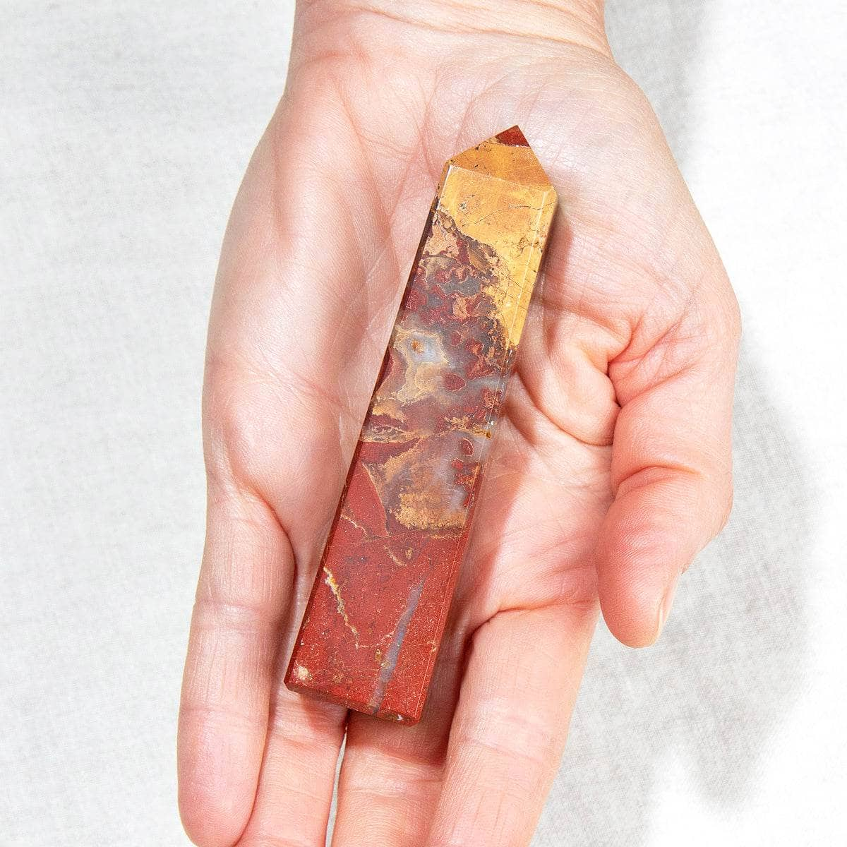 Red Jasper Tower by Tiny Rituals