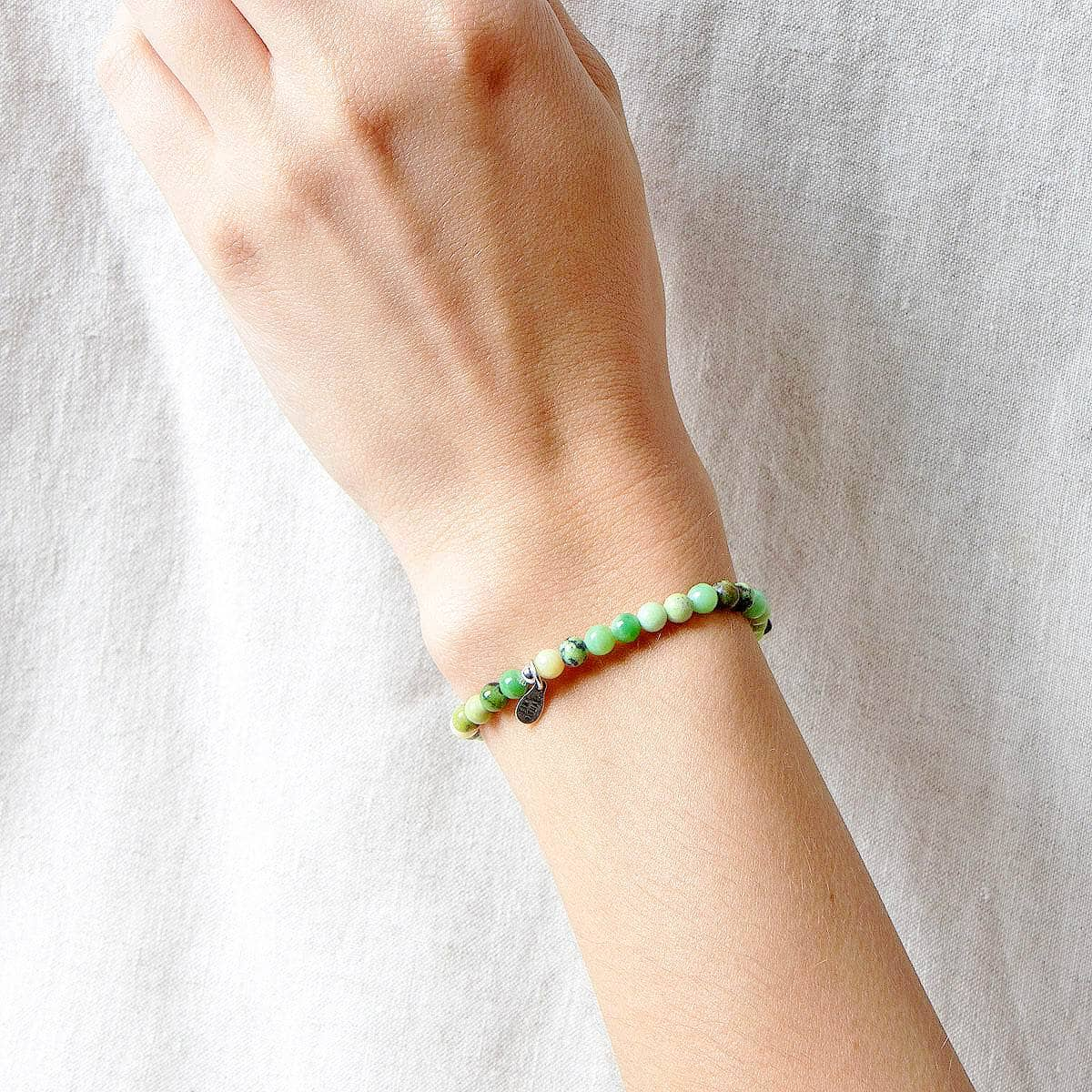 Chrysoprase Jasper Energy Bracelet by Tiny Rituals