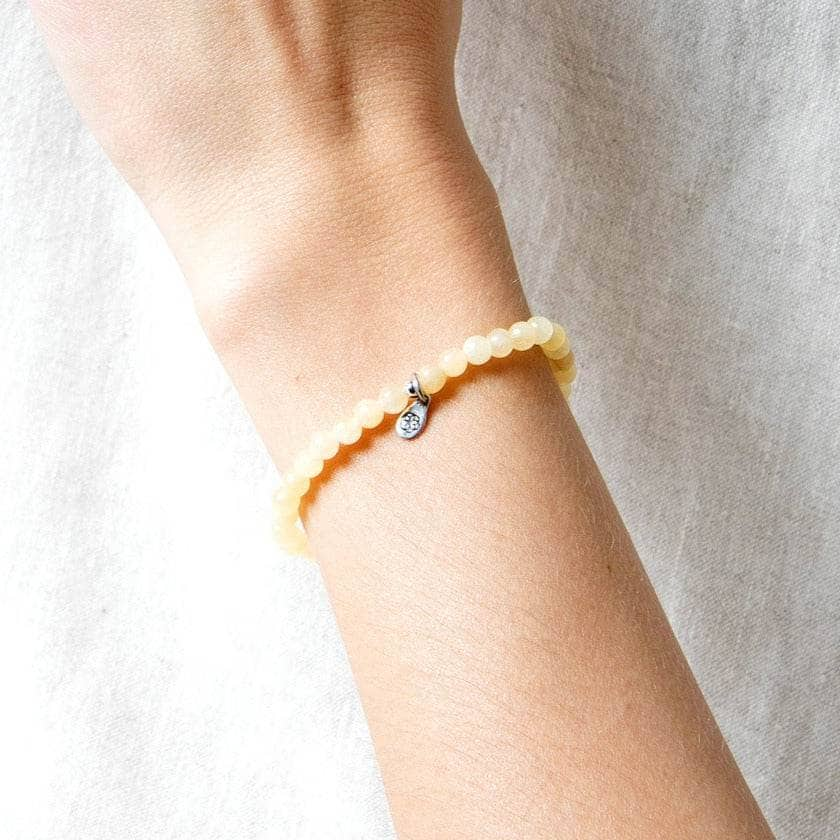 Yellow Jade Energy Bracelet by Tiny Rituals