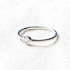 Herkimer Diamond Silver Ring by Tiny Rituals