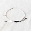 Rainbow Moonstone Energy Anklet by Tiny Rituals