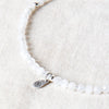 Rainbow Moonstone Energy Anklet by Tiny Rituals
