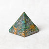 Chrysocolla Pyramid by Tiny Rituals