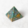 Chrysocolla Pyramid by Tiny Rituals