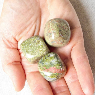 Unakite Stone Set by Tiny Rituals