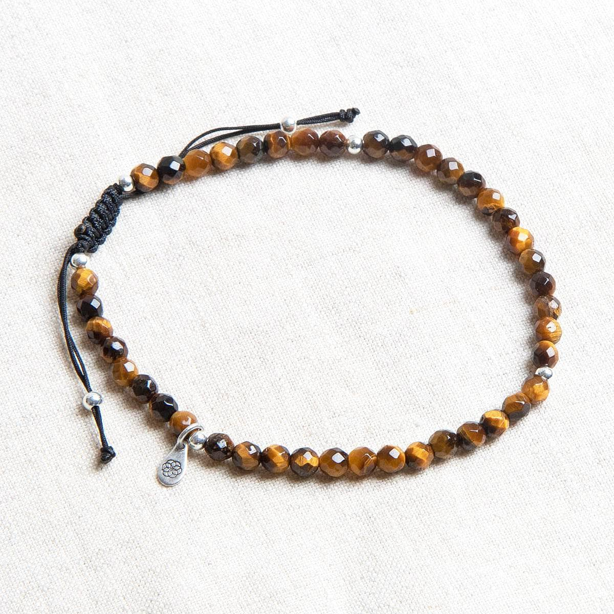 Tiger Eye Energy Anklet by Tiny Rituals