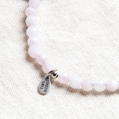 Rose Quartz Energy Anklet by Tiny Rituals