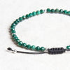 Malachite Energy Anklet by Tiny Rituals
