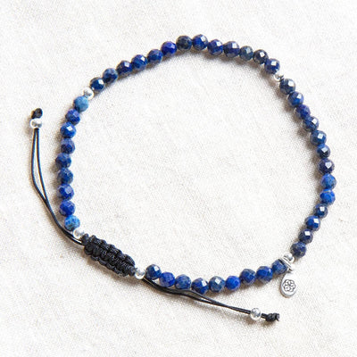 Lapis Lazuli Energy Anklet by Tiny Rituals
