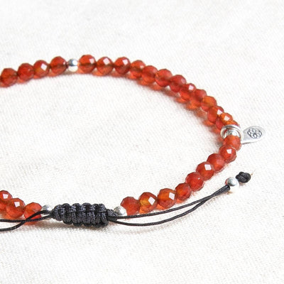 Carnelian Energy Anklet by Tiny Rituals