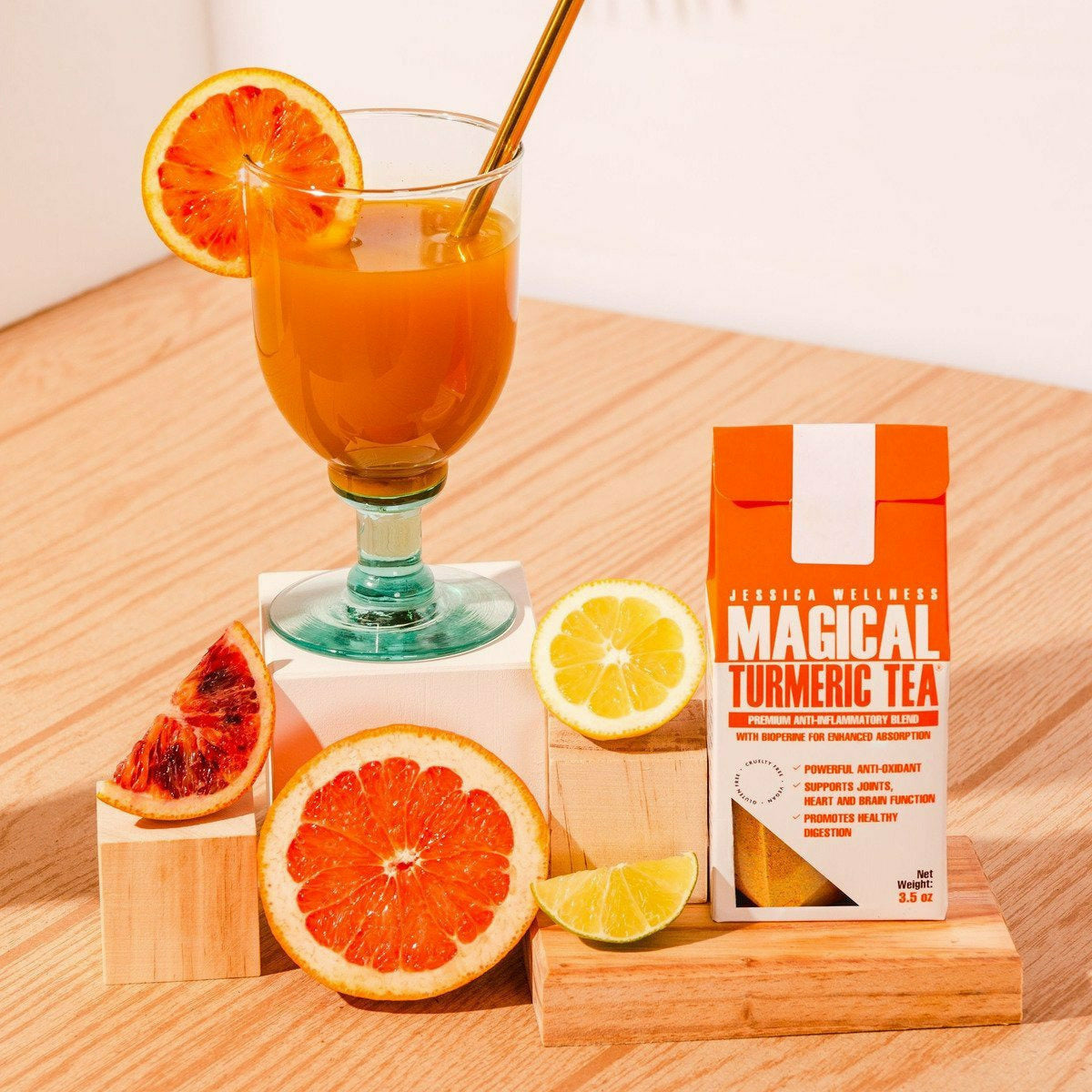 Magical Turmeric Tea (Pack of 2) by Jessica Wellness Shop