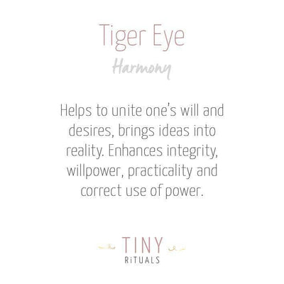 Tiger Eye Energy Bracelet by Tiny Rituals