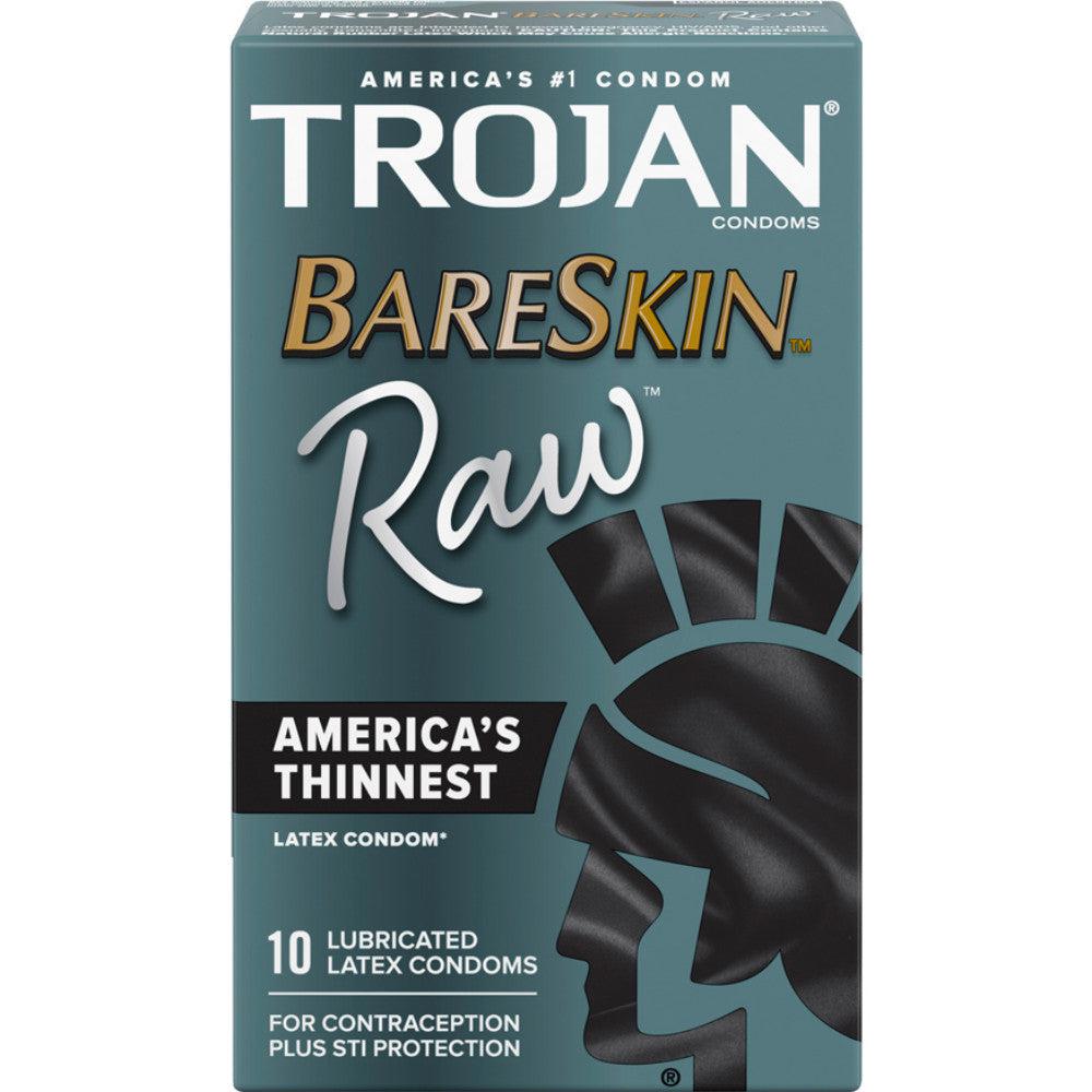 Trojan Bareskin Raw Ultra-Thin Condoms by Condomania