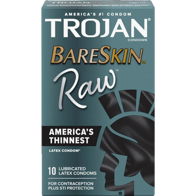 Trojan Bareskin Raw Ultra-Thin Condoms by Condomania.com