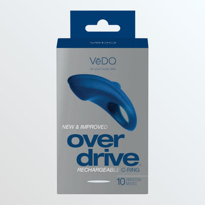 VeDO Overdrive Rechargeable Vibe Ring - Midnight Madness by Condomania.com