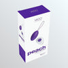 VeDO Peach Remote-Controlled Vibrating Egg - 'Into You Indigo' by Condomania.com