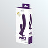 VeDO WILD Duo Rabbit Vibrator Purple by Condomania.com