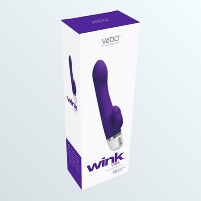 VeDO Wink Rabbit Vibe - Indigo by Condomania.com