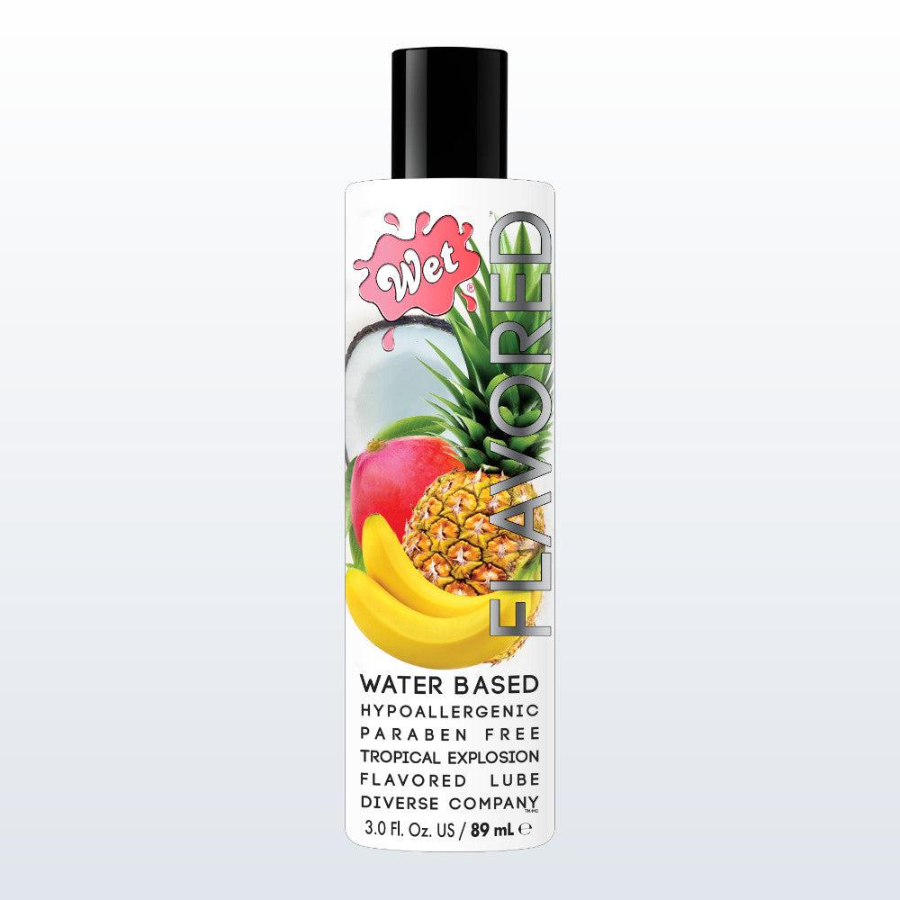 Wet "Tropical Explosion" Flavored Lubricant 🍍 by Condomania
